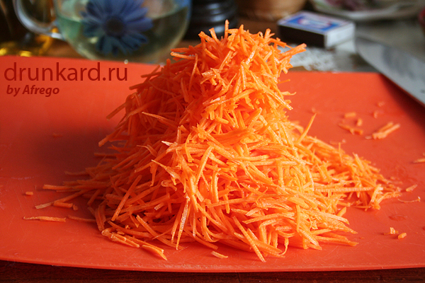Морковный суп с сырными клёцками